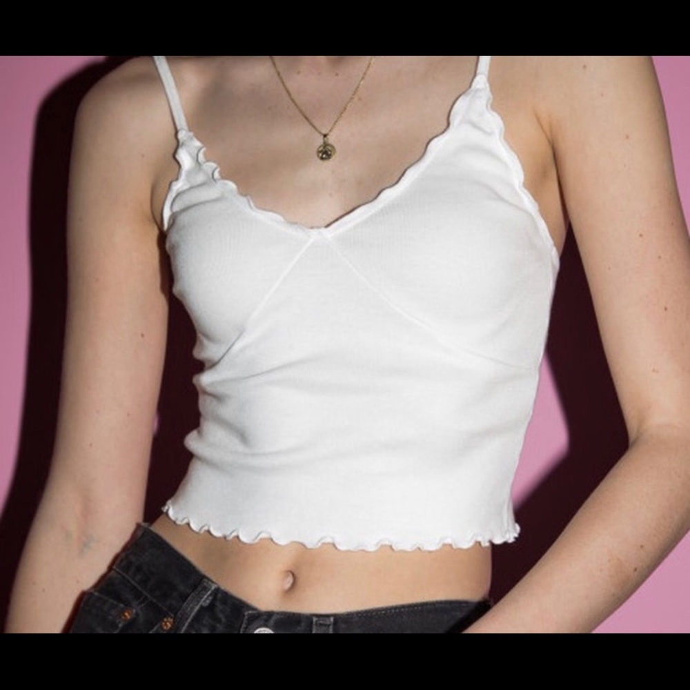 NWT nicolette ruffle tank